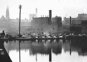 Old Worcester Wharf (ca. 1890) [click for larger]